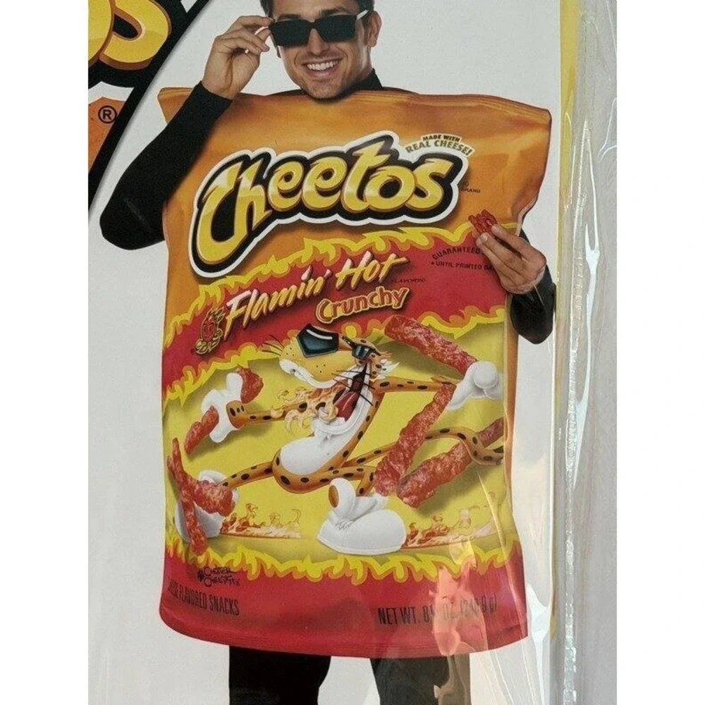 Spirit Adult Flamin' Hot Crunchy Cheetos 3D Foam Costume One Piece One Size Fits